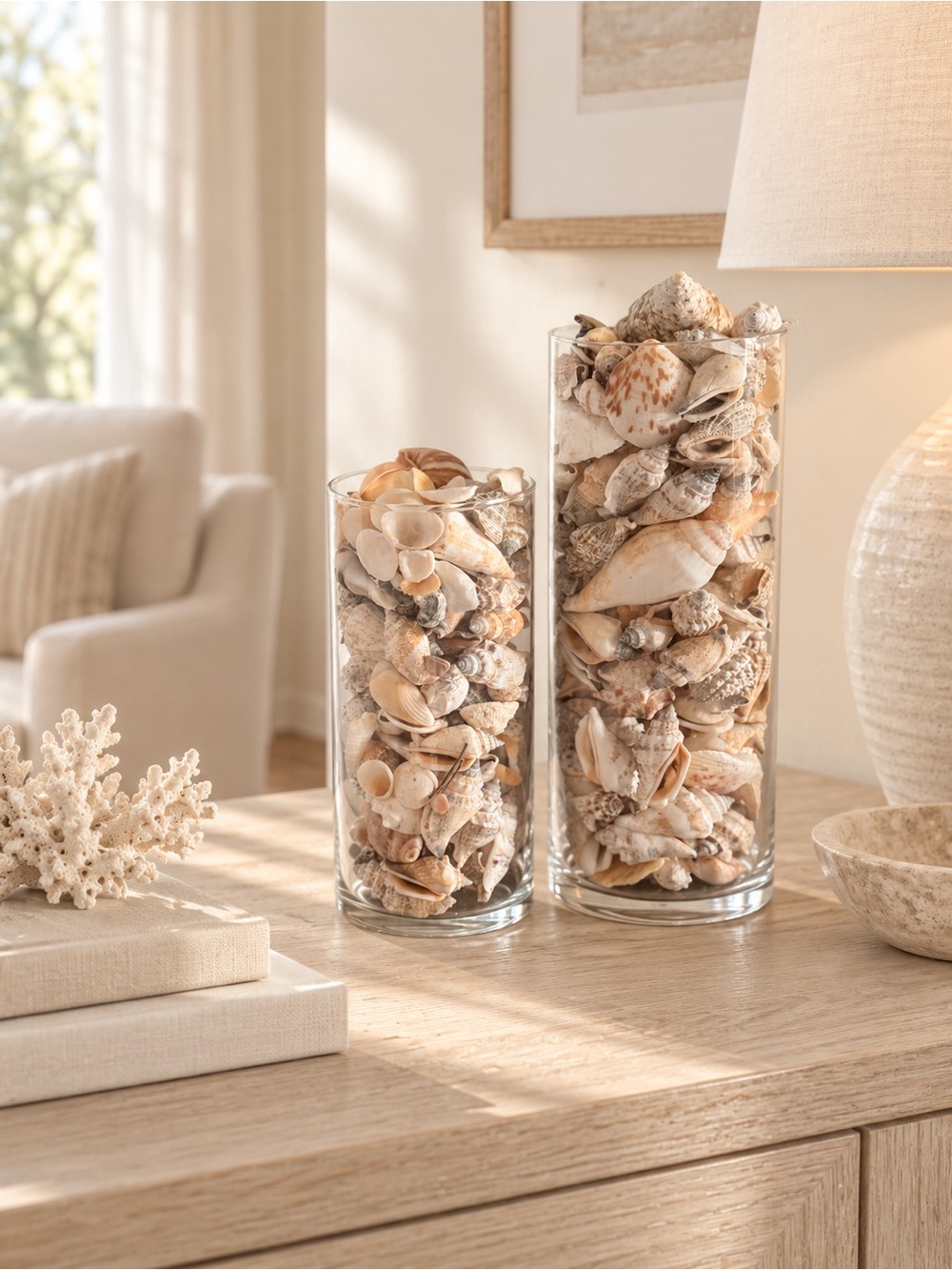 Natural Beach House Decor